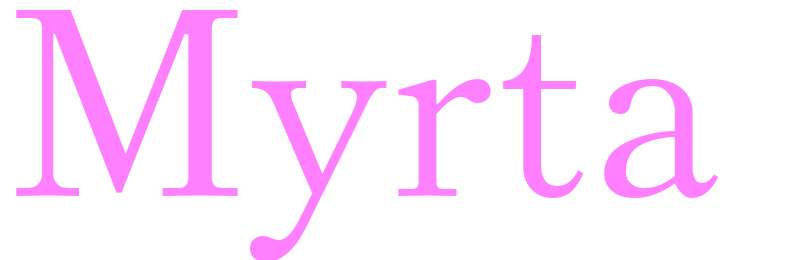 Myrta - girls name