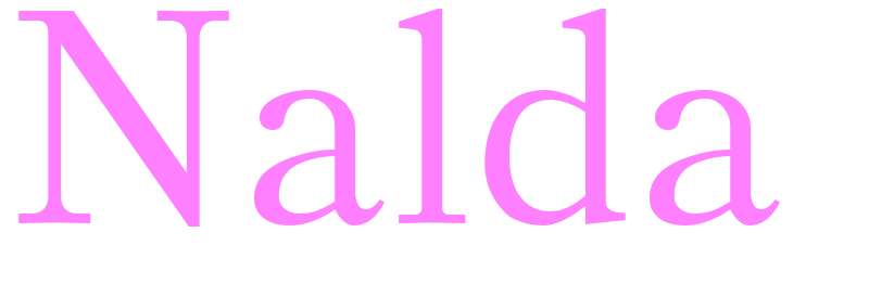 Nalda - girls name