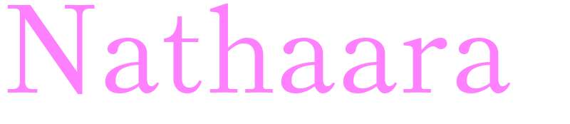 Nathaara - girls name