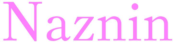 Naznin - girls name