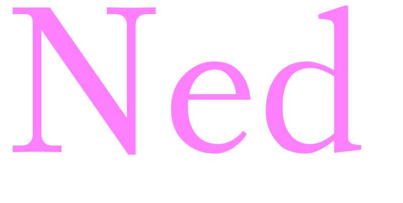 Ned - girls name