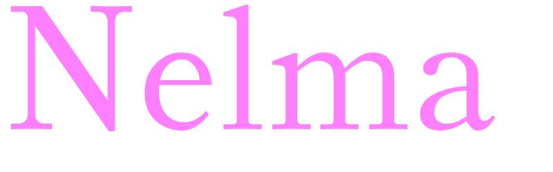 Nelma - girls name