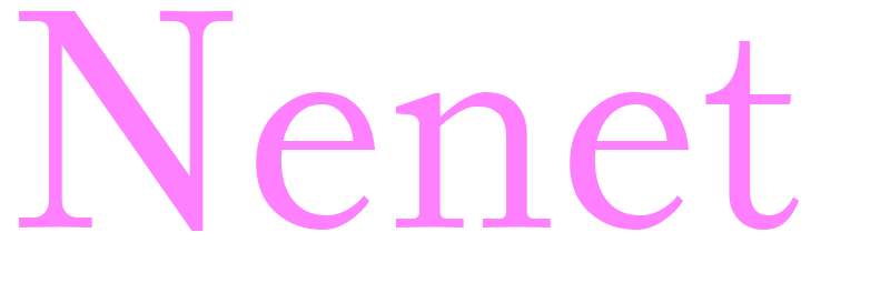 Nenet - girls name