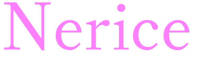 Nerice - girls name