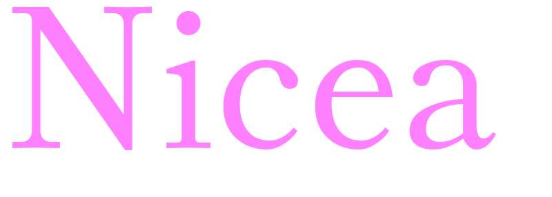 Nicea - girls name