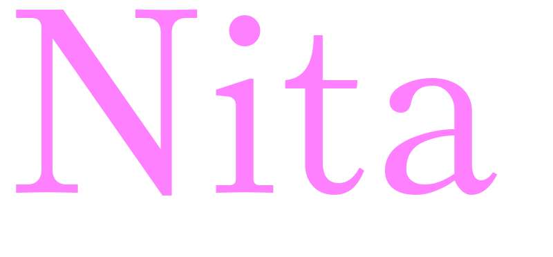 Nita - girls name