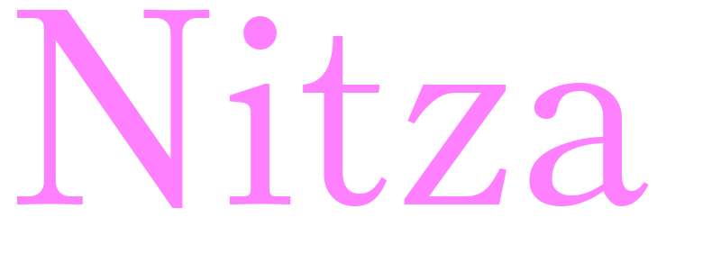 Nitza - girls name