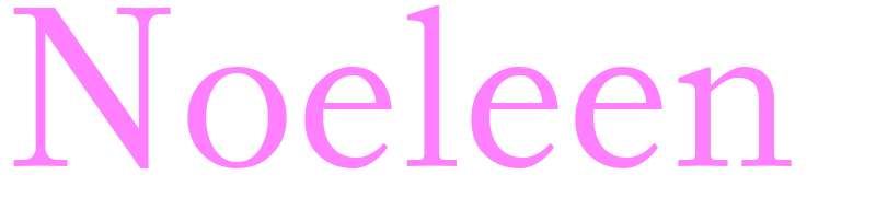 Noeleen - girls name