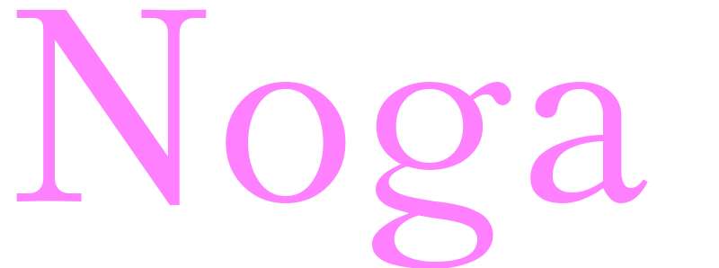 Noga - girls name