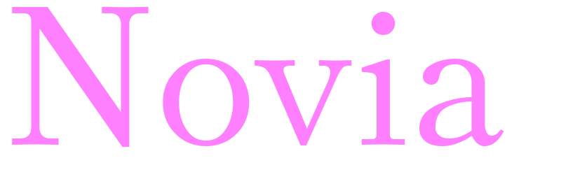 Novia - girls name