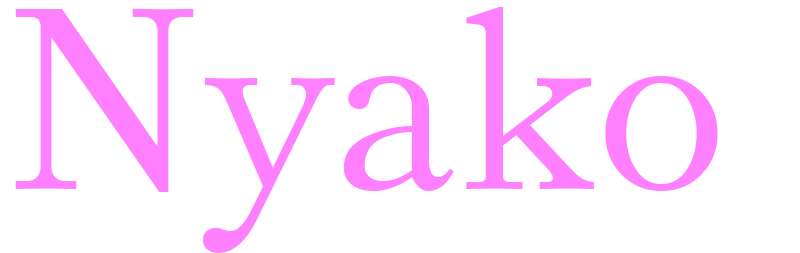 Nyako - girls name