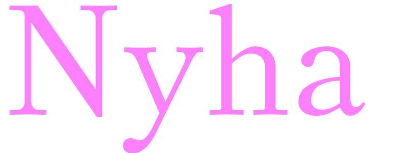 Nyha - girls name