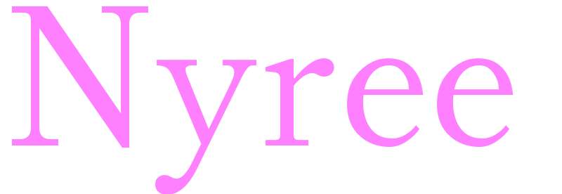 Nyree - girls name