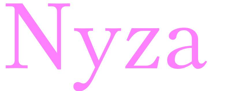 Nyza - girls name