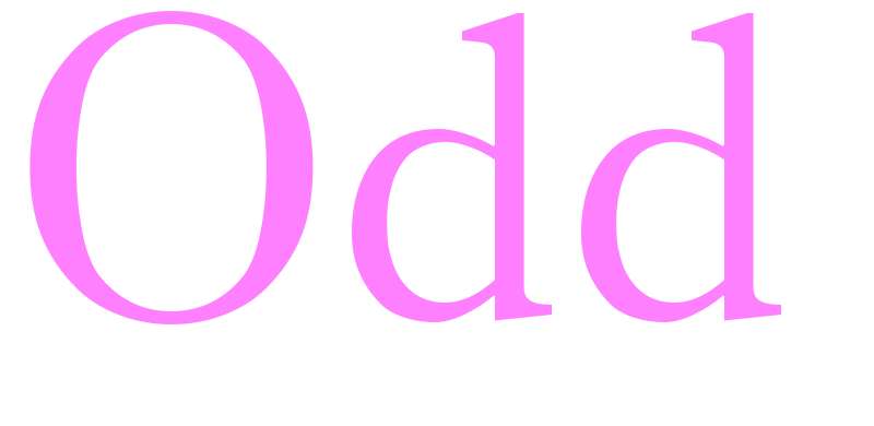 Odd - girls name