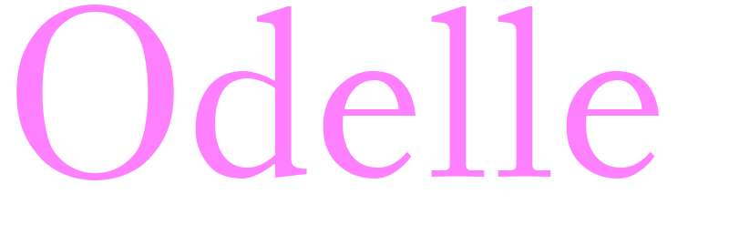 Odelle - girls name