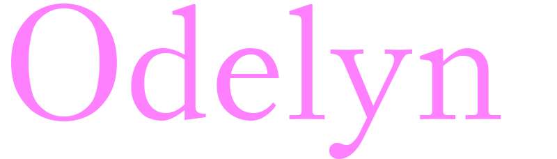 Odelyn - girls name