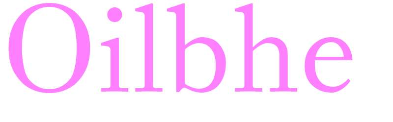 Oilbhe - girls name