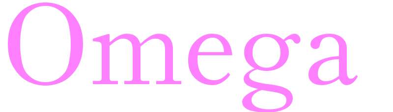 Omega - girls name