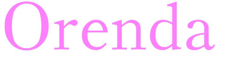 Orenda - girls name