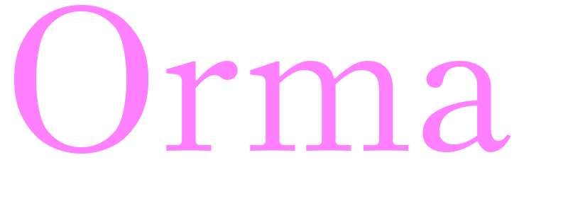 Orma - girls name