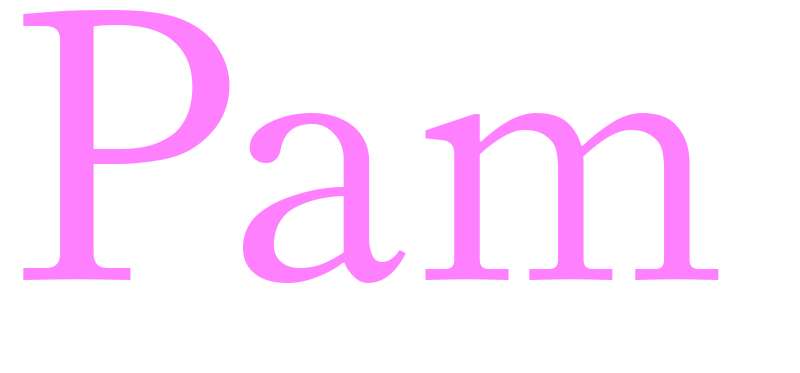 Pam - girls name