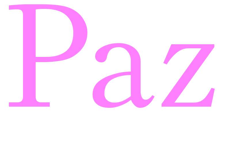 Paz - girls name