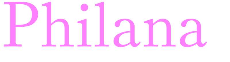 Philana - girls name