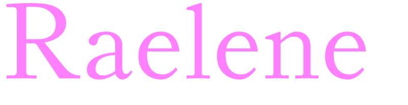 Raelene - girls name