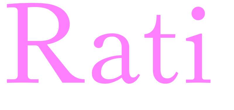 Rati - girls name