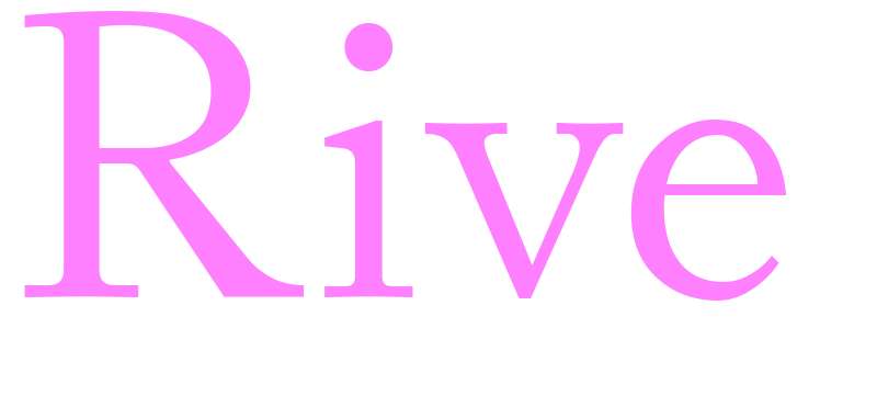 Rive - girls name