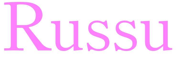 Russu - girls name