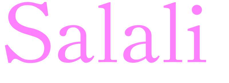 Salali - girls name