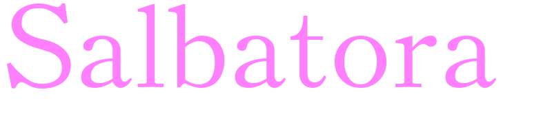 Salbatora - girls name