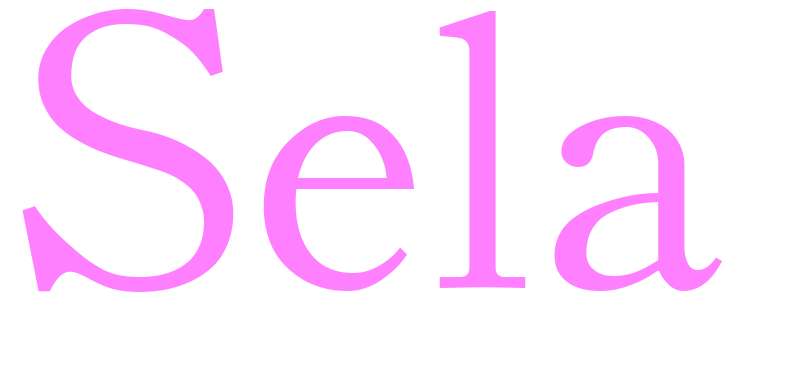 Sela - girls name