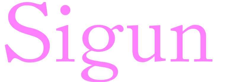 Sigun - girls name