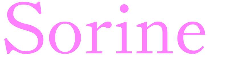 Sorine - girls name