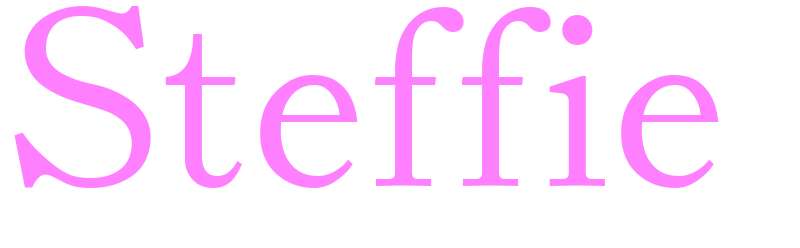 Steffie - girls name