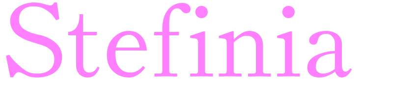 Stefinia - girls name