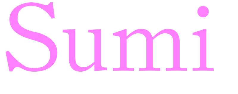 Sumi - girls name