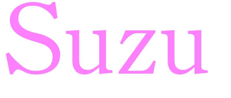 Suzu - girls name