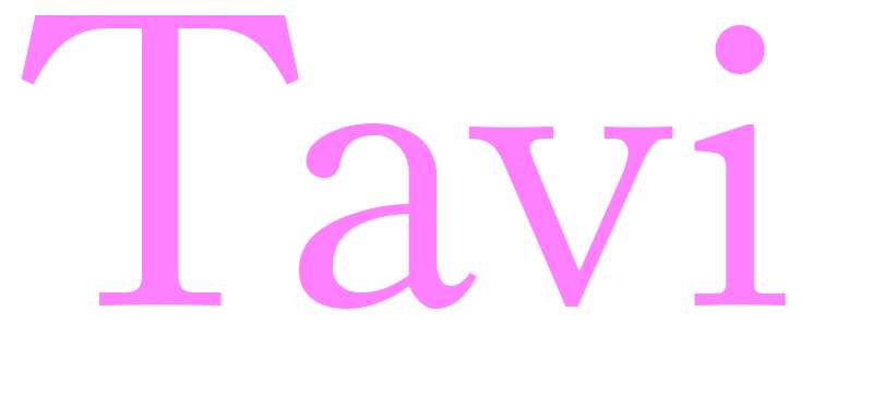 Tavi - girls name