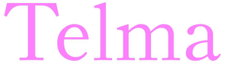 Telma - girls name