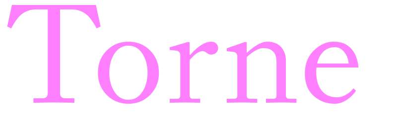 Torne - girls name