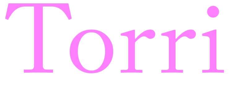 Torri - girls name