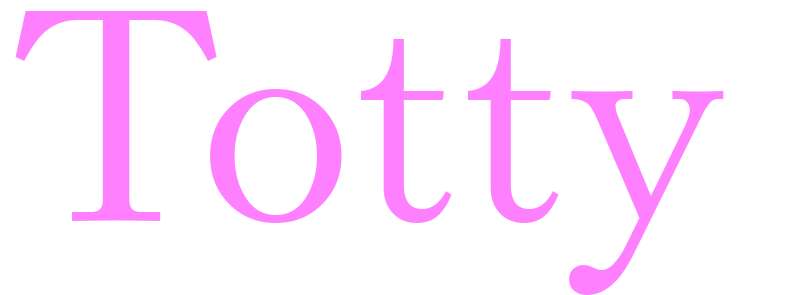 Totty - girls name