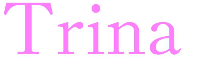 Trina - girls name