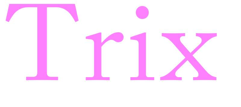 Trix - girls name