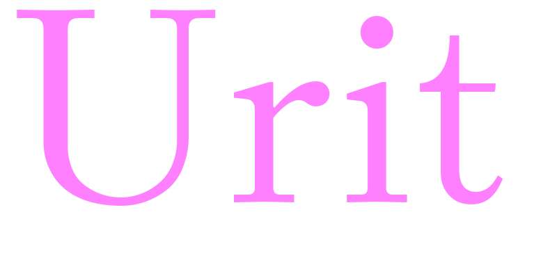 Urit - girls name