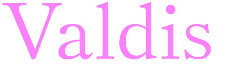 Valdis - girls name